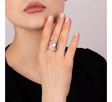 Серебряное кольцо (81709): купить