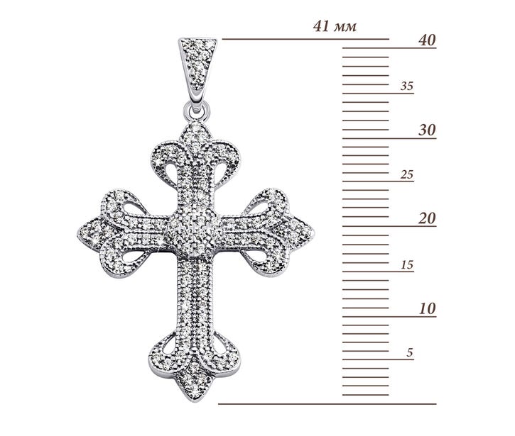 Срібний хрестик (ЛК-0018р): цена