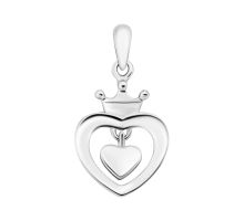 Серебряная подвеска Сердце (PE41107)