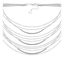 Серебряное колье (18940_001)