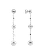 Серебряные серьги-подвески (17351_002)