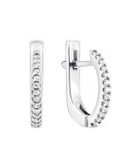 Серебряные серьги с фианитами (2252/1р-CZ)