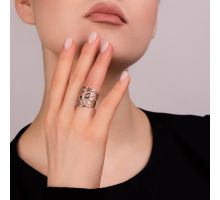 Фалангова срібна каблучка (81135): купить