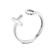 Фаланговое серебряное кольцо (81694)