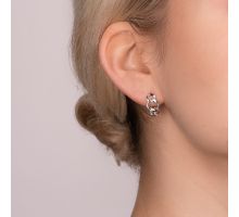 Срібні сережки (82129): купить