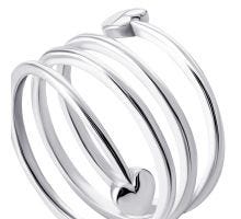 Фаланговое серебряное кольцо (К2/1103-16): купить