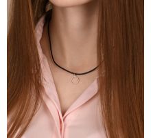 Кольє з каучуку зі сріблом Коло (Кл2/909): купить