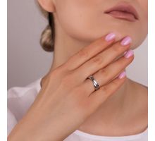 Срібна каблучка з діамантом (900000-Р): купить
