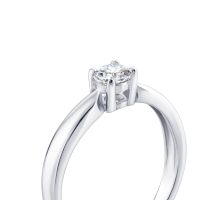 Срібна каблучка з фіанітом (PRS0790-4MM): купить