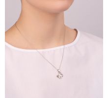 Серебряное колье (3FN-00341-1): купить