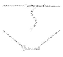 Срібне кольє Princess (86013)