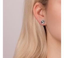 Срібний одиночний пусет (СП964(зв)с mono): купить