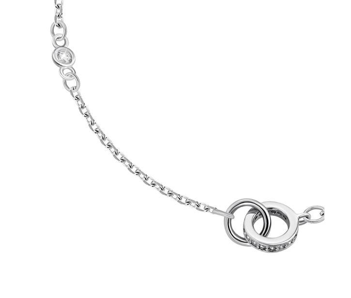 Срібний браслет з фіанітами (1BR72401): цена