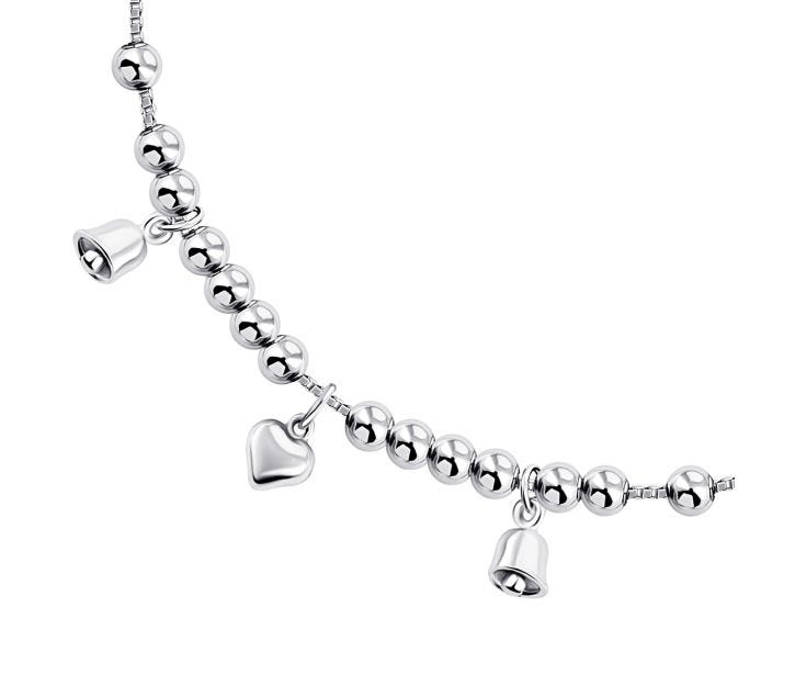 Безрозмірний срібний браслет (BR12074): купить