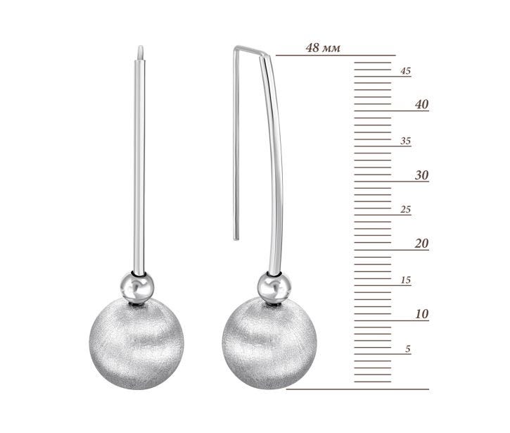Срібні сережки (H5TE-2010-2): цена