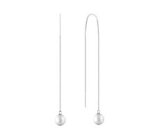 Серебряные серьги-протяжки (1EA104925)