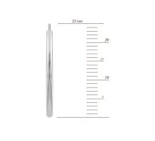 Серебряные серьги-конго (520780): купить