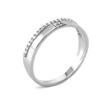Серебряное кольцо с фианитами (1250/1р-CZ)