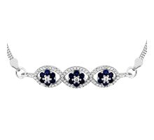 Серебряный браслет с фианитами (SZDB06061): купить