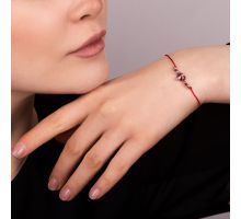 Браслет на нити Божья коровка (994Б.Кра.Rh): купить