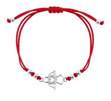 Браслет на нити с фианитами Ангел (75116б)