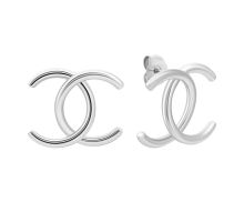 Серебряные пуссеты (E38076)