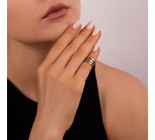 Фаланговое серебряное кольцо (ВС-113р): купить