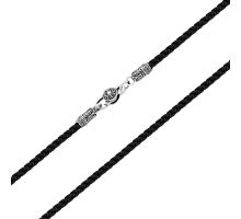 Ювелирный шнурок с серебряным замком (471.32 ч)