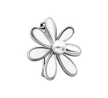 Серебряная булавка с жемчугом (XZ0034)