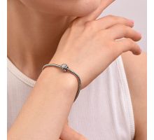 Серебряная бусина шарм (755П.Rh): купить