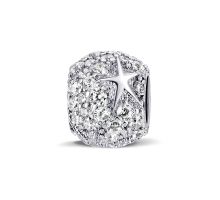 Серебряная бусина шарм (П-018р)