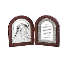 Серебряная икона Божья Матерь (EP 4-186-F 600DG11)