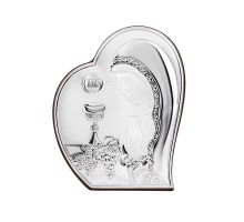 Серебряная икона Святое Причастие (MA/E970/4)