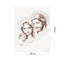 Серебряная икона Святое Семейство (VL/2302-3XS): купить