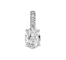 Серебряная подвеска с фианитами (930036б)