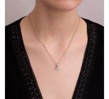 Серебряная подвеска с фианитами (GP0763): купить