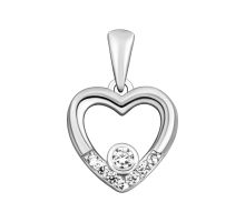 Серебряная подвеска с фианитами (PE40877)