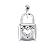 Серебряная подвеска с фианитами (П2Ф/1087)