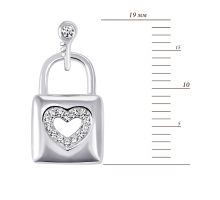 Серебряная подвеска с фианитами (П2Ф/1087): купить