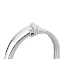 Серебряное кольцо с бриллиантом (1884/1р-BR): купить