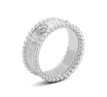 Серебряное кольцо с фианитами (SR37411)
