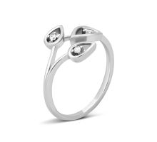 Серебряное кольцо с фианитами (SZDR11309)