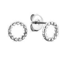 Серебряные пуссеты (1EA10267)