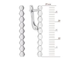 Серебряные серьги (920164): купить