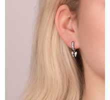 Серебряные серьги-подвески (500849-СЗНРл.к): купить