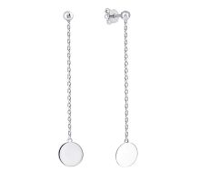 Серебряные серьги-подвески (СП475с)