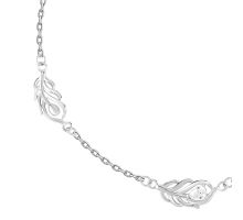 Серебряный браслет с фианитом (TD03430): купить