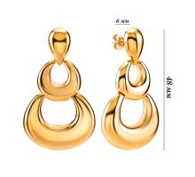 Серьги-подвески из нержавеющей стали (JMLES0151): купить