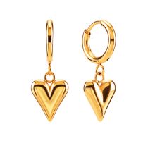 Серьги-подвески из нержавеющей стали (JMLES0314)