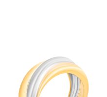 Серебряное кольцо с позолотой (SR38033): купить